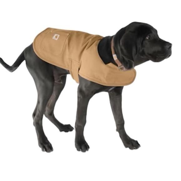 CARHARTT - NWT -- BROWN - SIZE MEDIUM - FIRM DUCK INSULATED DOG CHORE COAT - - Picture 1 of 12